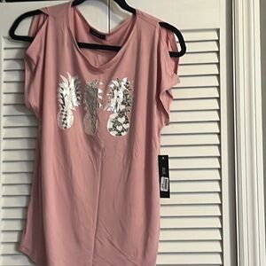 Cold shoulder blouse